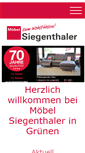 Mobile Screenshot of moebel-siegenthaler.ch